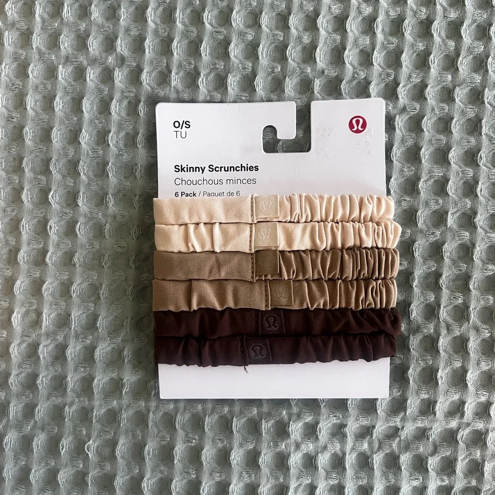 NWT LULULEMON SCRUNCHIES - 6‎ PACK